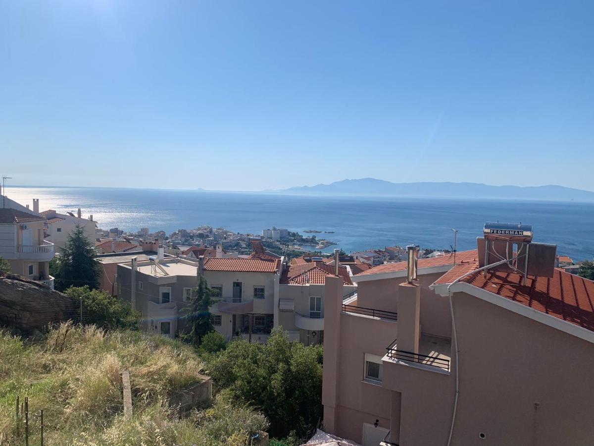 Breathtaking Sea View Apartment Kavála Exterior photo