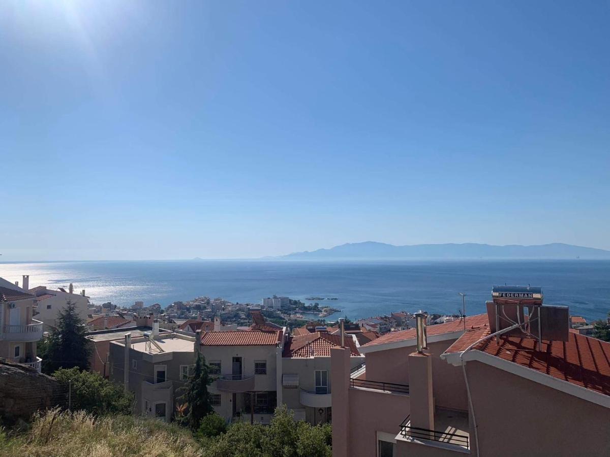 Breathtaking Sea View Apartment Kavála Exterior photo