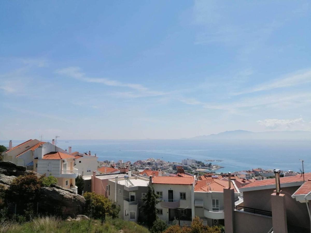 Breathtaking Sea View Apartment Kavála Exterior photo